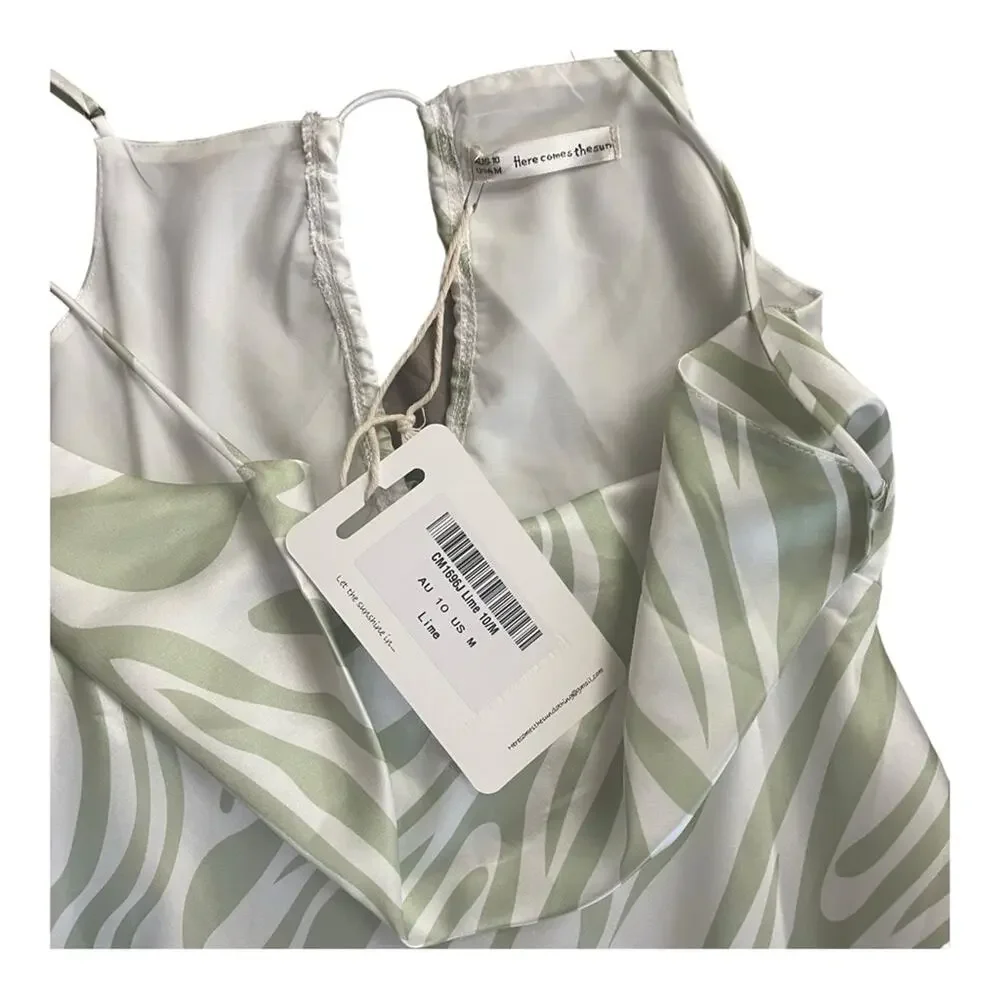 Here Comes The Sun Cut out Maxi Dress Size Medium - Picture 5 of 5